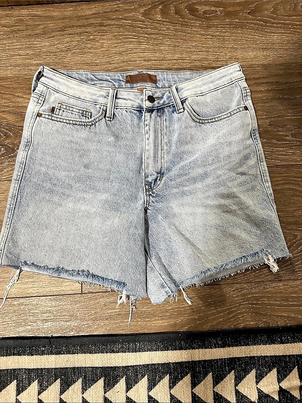 Judy Blue Women's Blue Denim Jean Shorts